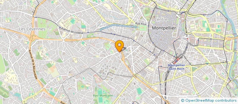 localisation de l'entreprise MONSIEUR PIERRE RAINARD à MONTPELLIER