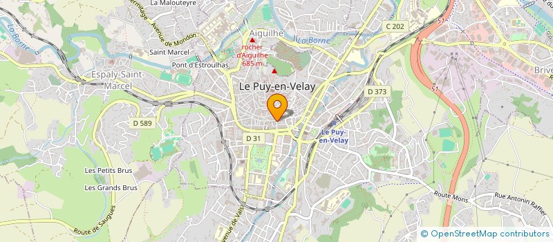 localisation de l'entreprise MONSIEUR PIERRE RAMARE  LE PUY-EN-VELAY