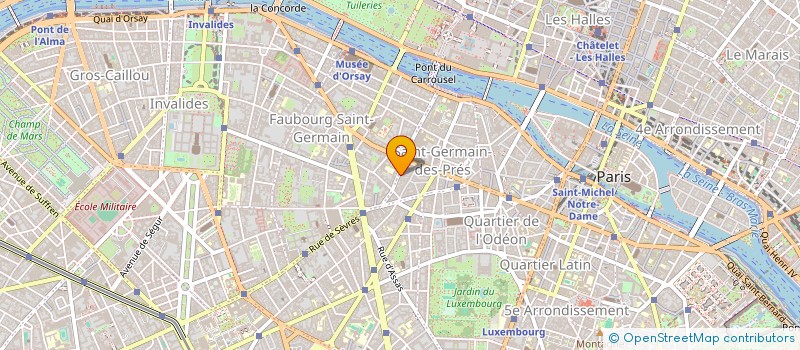 localisation de l'entreprise MONSIEUR PIERRE RAMEL  PARIS