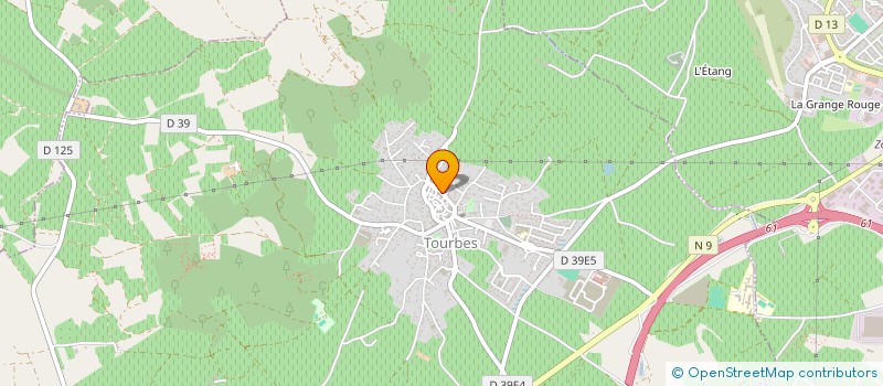 localisation de l'entreprise MONSIEUR PIERRE RAMONICH  TOURBES