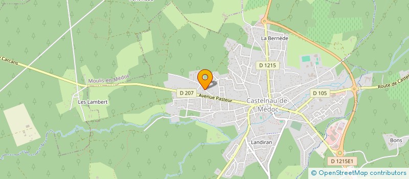 localisation de l'entreprise MONSIEUR PIERRE RANKOWSKI  MOULIS-EN-MEDOC