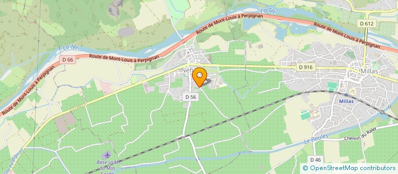 localisation de l'entreprise MONSIEUR PIERRE RAPIDEL  NEFIACH