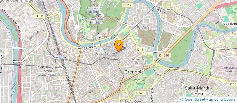 localisation de l'entreprise MONSIEUR PIERRE RAPPA à GRENOBLE