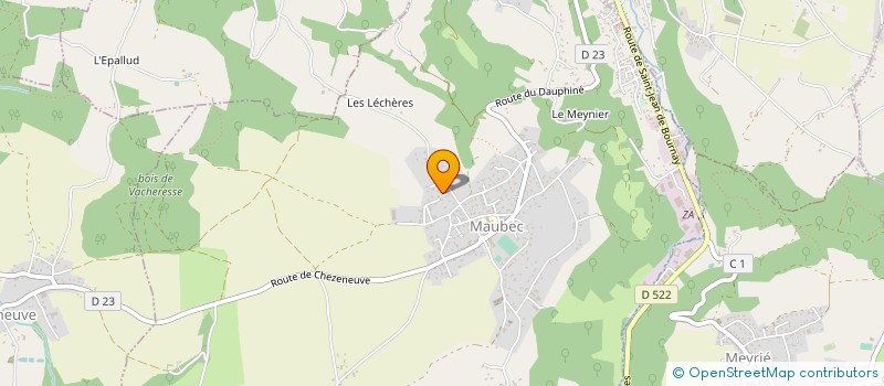 localisation de l'entreprise MONSIEUR PIERRE RASCHI à CRACHIER