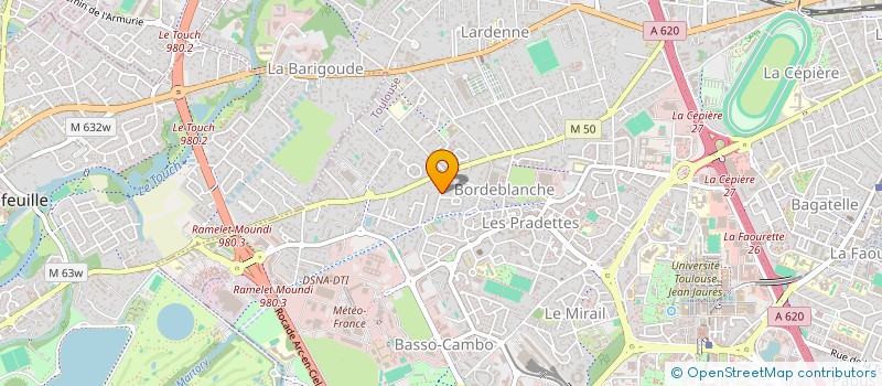 localisation de l'entreprise MONSIEUR PIERRE RATHBEGER à TOULOUSE