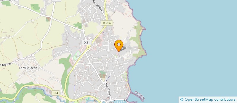 localisation de l'entreprise MONSIEUR PIERRE RAULT  BINIC-ETABLES-SUR-MER