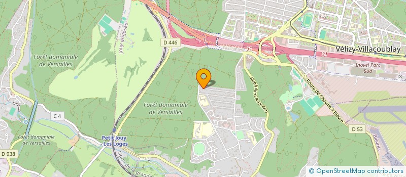 localisation de l'entreprise MONSIEUR PIERRE RAYMOND  JOUY-EN-JOSAS