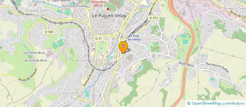 localisation de l'entreprise MONSIEUR PIERRE RAYMOND  LE PUY-EN-VELAY