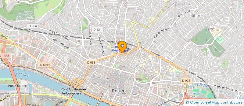localisation de l'entreprise MONSIEUR PIERRE RAYNAUD à ROUEN