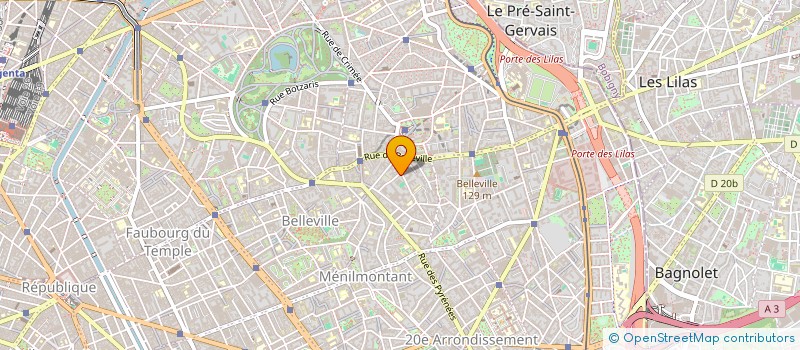 localisation de l'entreprise MONSIEUR PIERRE RAZETTO  PARIS