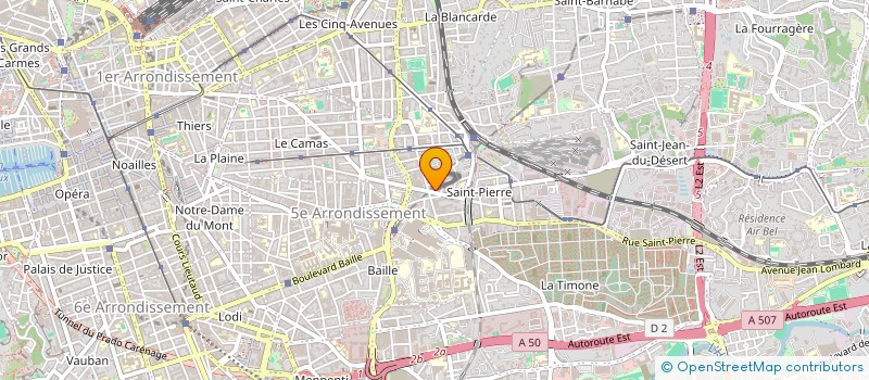 localisation de l'entreprise MONSIEUR PIERRE REBEIZ à MARSEILLE