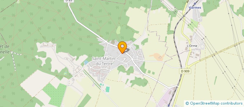 localisation de l'entreprise MONSIEUR PIERRE REBOUL  SAINT-MARTIN-DU-TERTRE