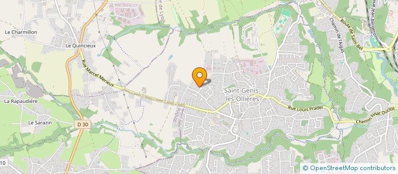 localisation de l'entreprise MONSIEUR PIERRE REBOURG à SAINT-GENIS-LES-OLLIERES
