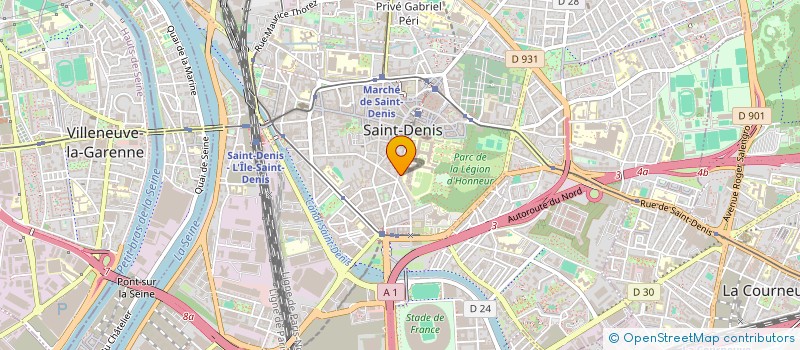 localisation de l'entreprise MONSIEUR PIERRE REGGIANI à SAINT-DENIS