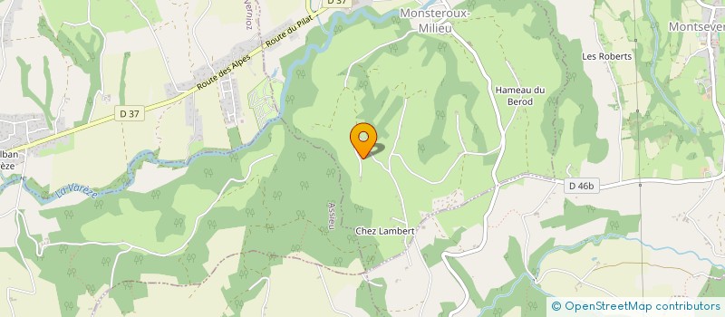 localisation de l'entreprise MONSIEUR PIERRE REGIS  MONSTEROUX-MILIEU