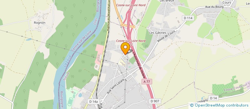 localisation de l'entreprise MONSIEUR PIERRE REGOUBY à POUGNY