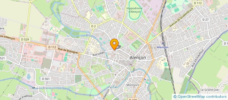localisation de l'entreprise MONSIEUR PIERRE RENARD à ALENCON