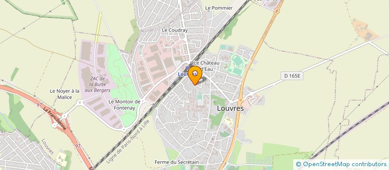 localisation de l'entreprise MONSIEUR PIERRE RENARD à LOUVRES