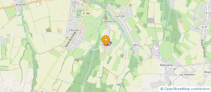 localisation de l'entreprise MONSIEUR PIERRE RENAUD  VIRY