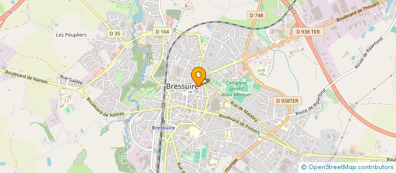 localisation de l'entreprise MONSIEUR PIERRE RENAUDEAU à BRESSUIRE