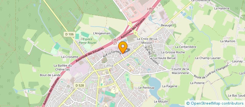 localisation de l'entreprise MONSIEUR PIERRE RENAULT  LIFFRE