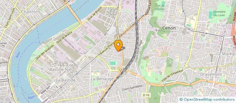 localisation de l'entreprise MONSIEUR PIERRE RENIE  BORDEAUX