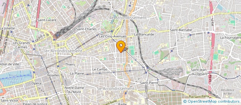 localisation de l'entreprise MONSIEUR PIERRE RENUCCI à MARSEILLE