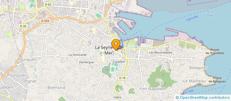 localisation de l'entreprise MONSIEUR PIERRE RESPLANDIN à LA SEYNE SUR MER
