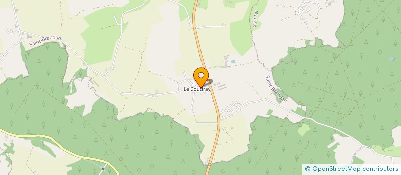 localisation de l'entreprise MONSIEUR PIERRE REVERCHON-BILLOT  SAINT-BRANDAN