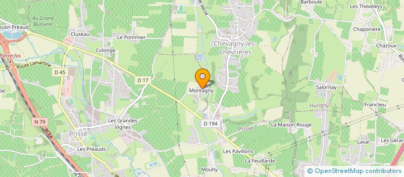 localisation de l'entreprise MONSIEUR PIERRE REVOL à PRISSE