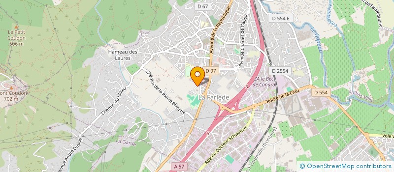localisation de l'entreprise MONSIEUR PIERRE REVOL à LA FARLEDE