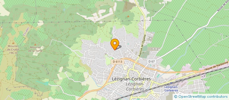 localisation de l'entreprise MONSIEUR PIERRE REY à LEZIGNAN-CORBIERES