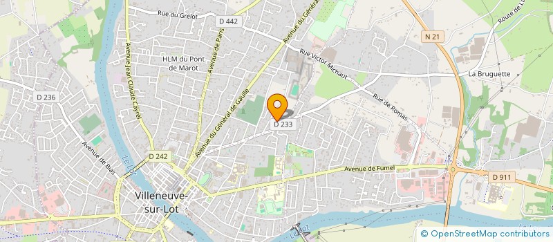 localisation de l'entreprise MONSIEUR PIERRE REYES  VILLENEUVE-SUR-LOT