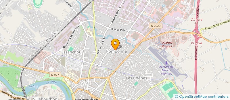 localisation de l'entreprise MONSIEUR PIERRE RHODES à MONTAUBAN