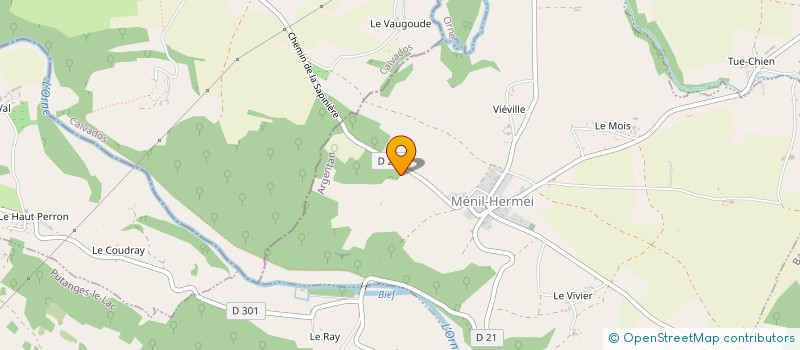 localisation de l'entreprise MONSIEUR PIERRE RIBLIER à PUTANGES-LE-LAC