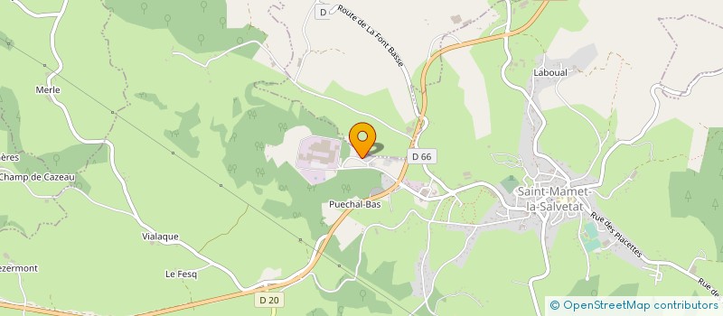 localisation de l'entreprise MONSIEUR PIERRE RICARD à SAINT-MAMET-LA-SALVETAT