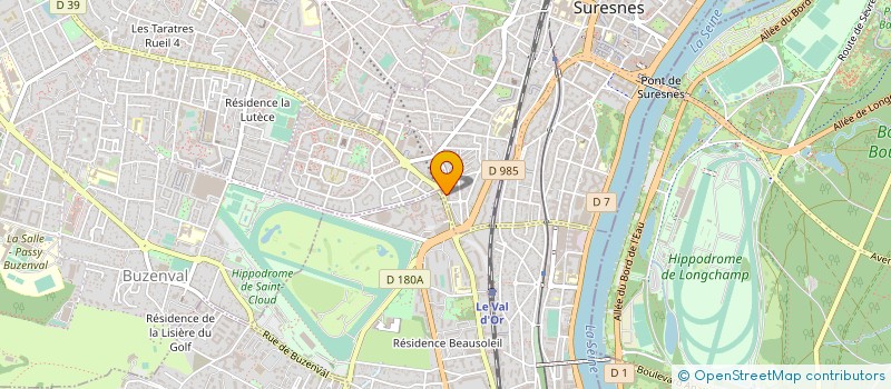 localisation de l'entreprise MONSIEUR PIERRE RICHARD à SURESNES