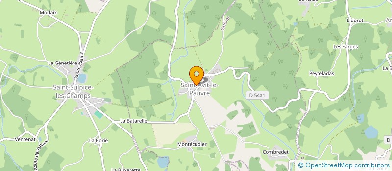 localisation de l'entreprise MONSIEUR PIERRE RICHARD à SAINT-AVIT-LE-PAUVRE