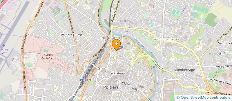 localisation de l'entreprise MONSIEUR PIERRE RICHARD à POITIERS