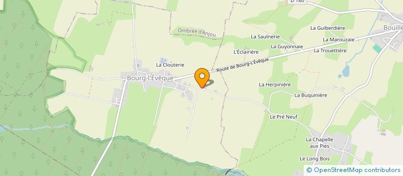 localisation de l'entreprise MONSIEUR PIERRE RICHARD  BOURG-L'EVEQUE
