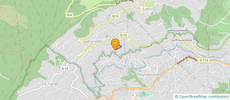 localisation de l'entreprise MONSIEUR PIERRE RICHELME  SPERACEDES