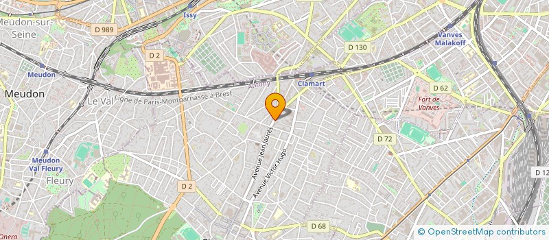 localisation de l'entreprise MONSIEUR PIERRE RICHIR à CLAMART
