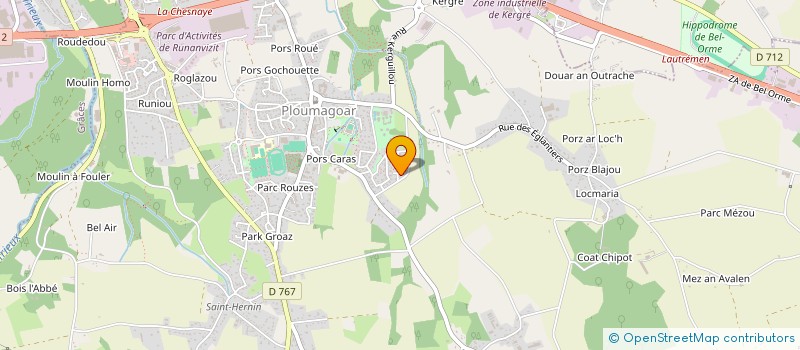 localisation de l'entreprise MONSIEUR PIERRE RICHOMME à PLOUMAGOAR