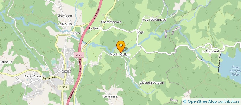 localisation de l'entreprise MONSIEUR PIERRE RICOU à RAZES