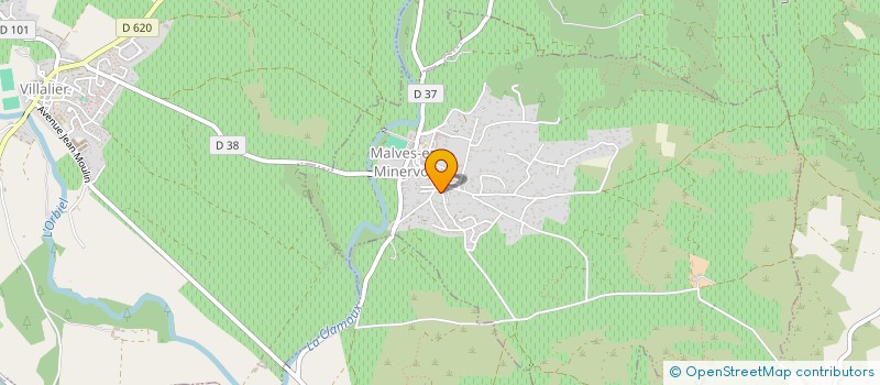 localisation de l'entreprise MONSIEUR PIERRE RIEUSSEC  LIMOUSIS