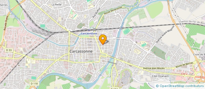 localisation de l'entreprise MONSIEUR PIERRE RIGAL à CARCASSONNE