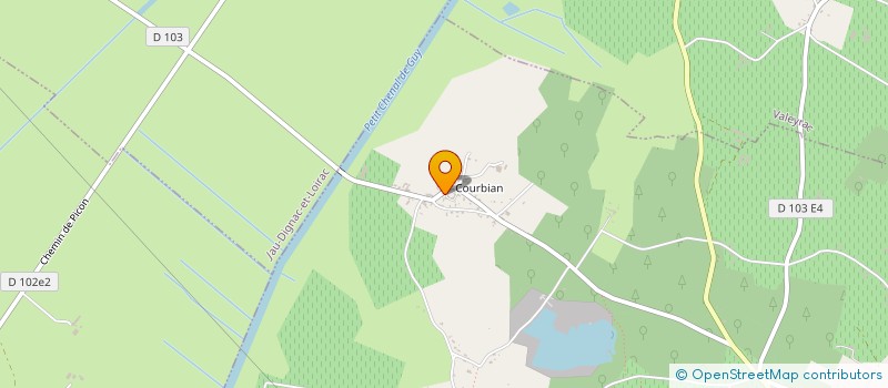 localisation de l'entreprise MONSIEUR PIERRE RIGO  BEGADAN