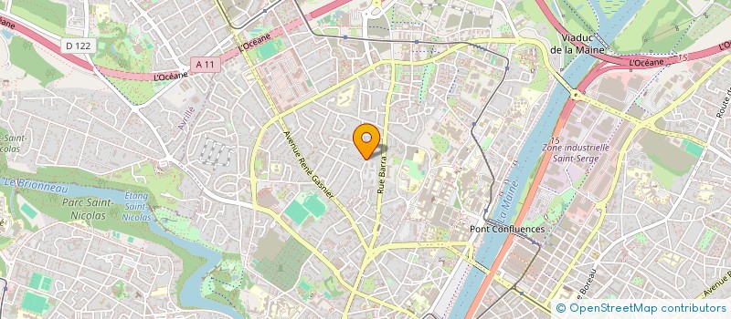 localisation de l'entreprise MONSIEUR PIERRE RINCK  ANGERS