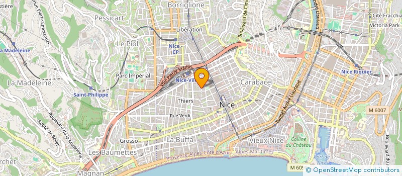 localisation de l'entreprise MONSIEUR PIERRE RINCON ROMERO  NICE