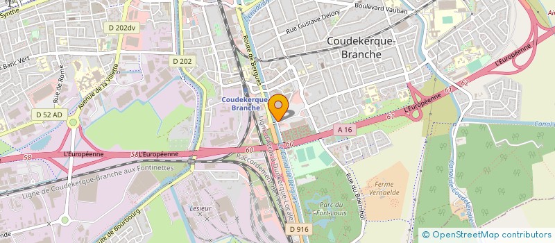 localisation de l'entreprise MONSIEUR PIERRE RINGOT à COUDEKERQUE-BRANCHE